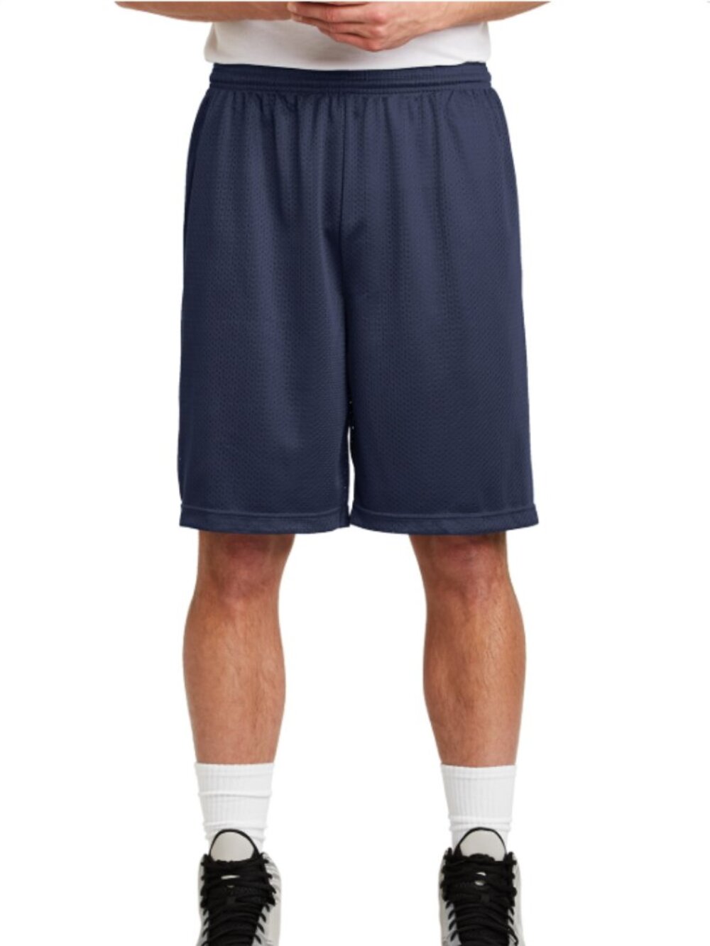 Sport-Tek® T515 Long Mesh Short - Navy
